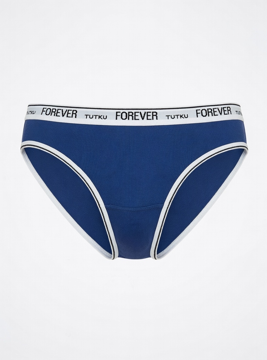 Tutku bayan Pandora bikini Kapalı Mavi-Beyaz