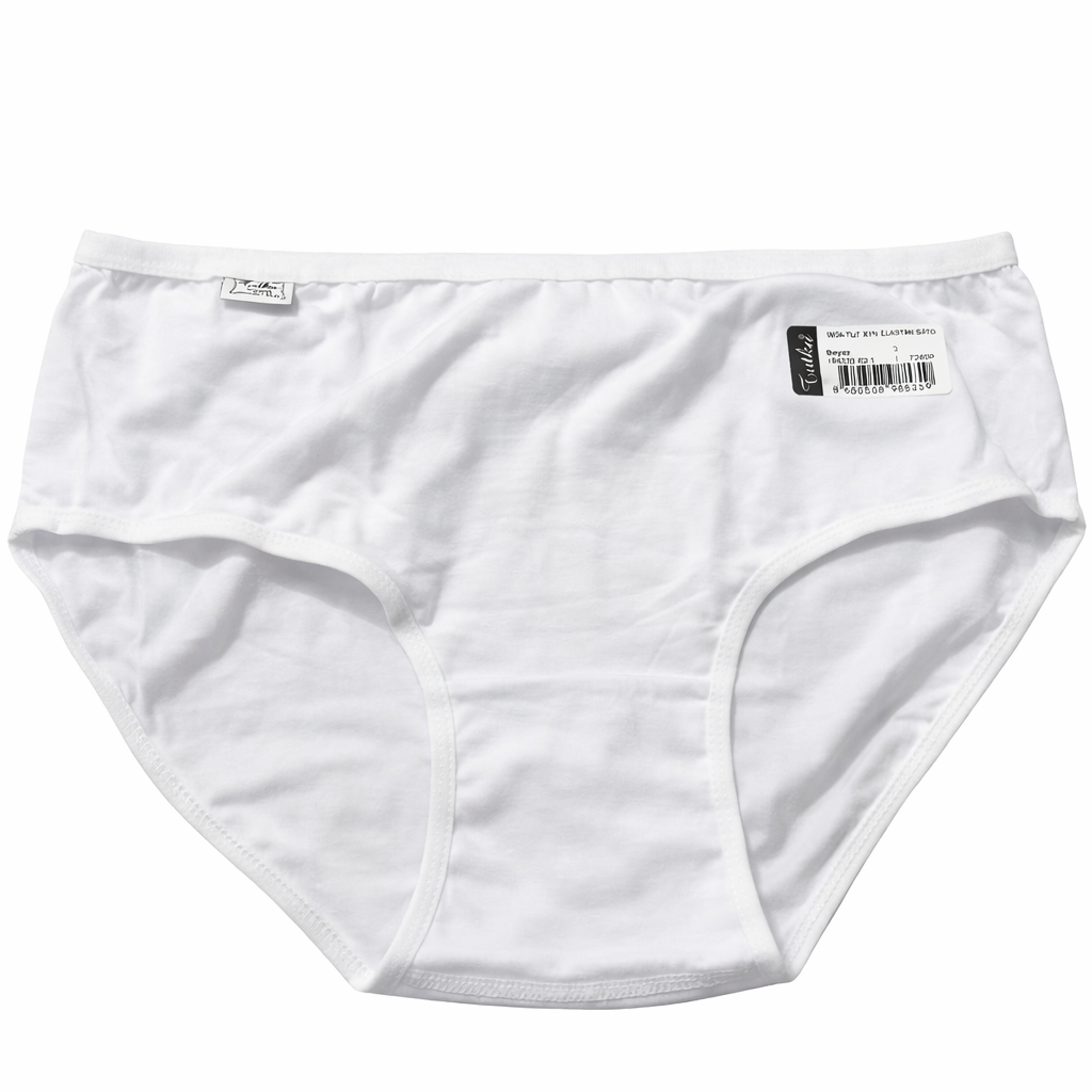 Tutku Bayan Külot Beyaz Elastan Bato (3–5 Beden)