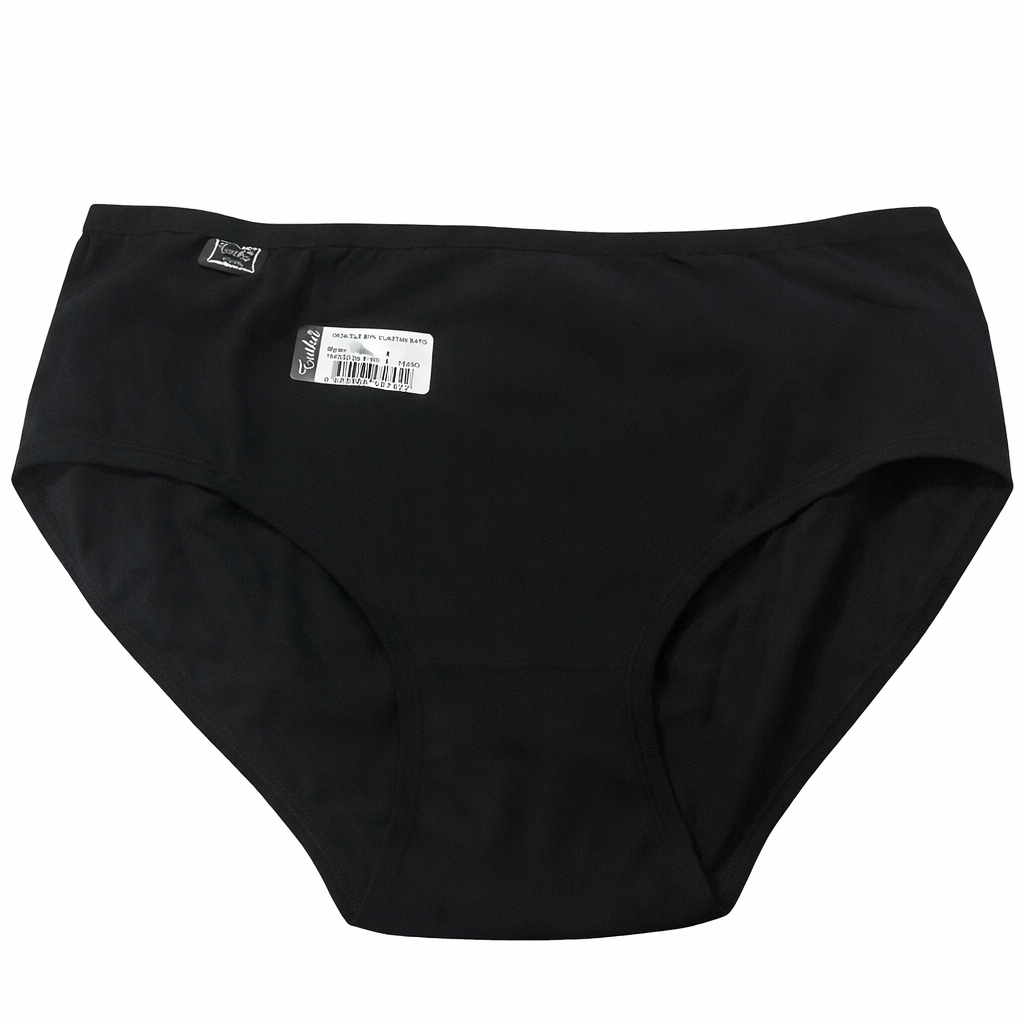 Tutku Bayan Külot Siyah Elastan Bato (3–5 Beden)