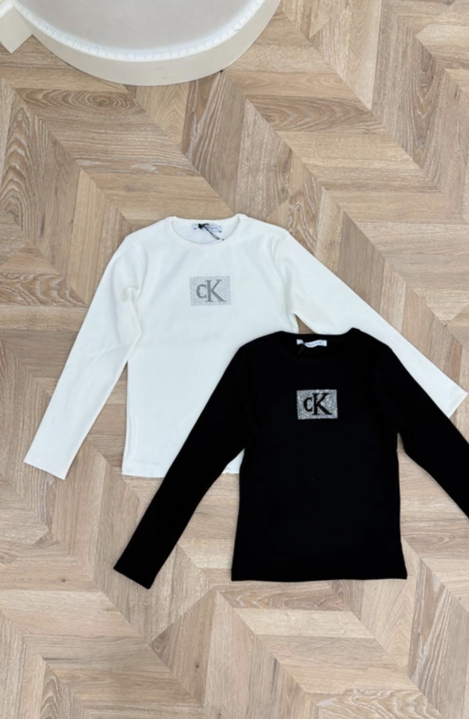 Uzun kollu Hap-Taşlı C Muadil İçlik Siyah