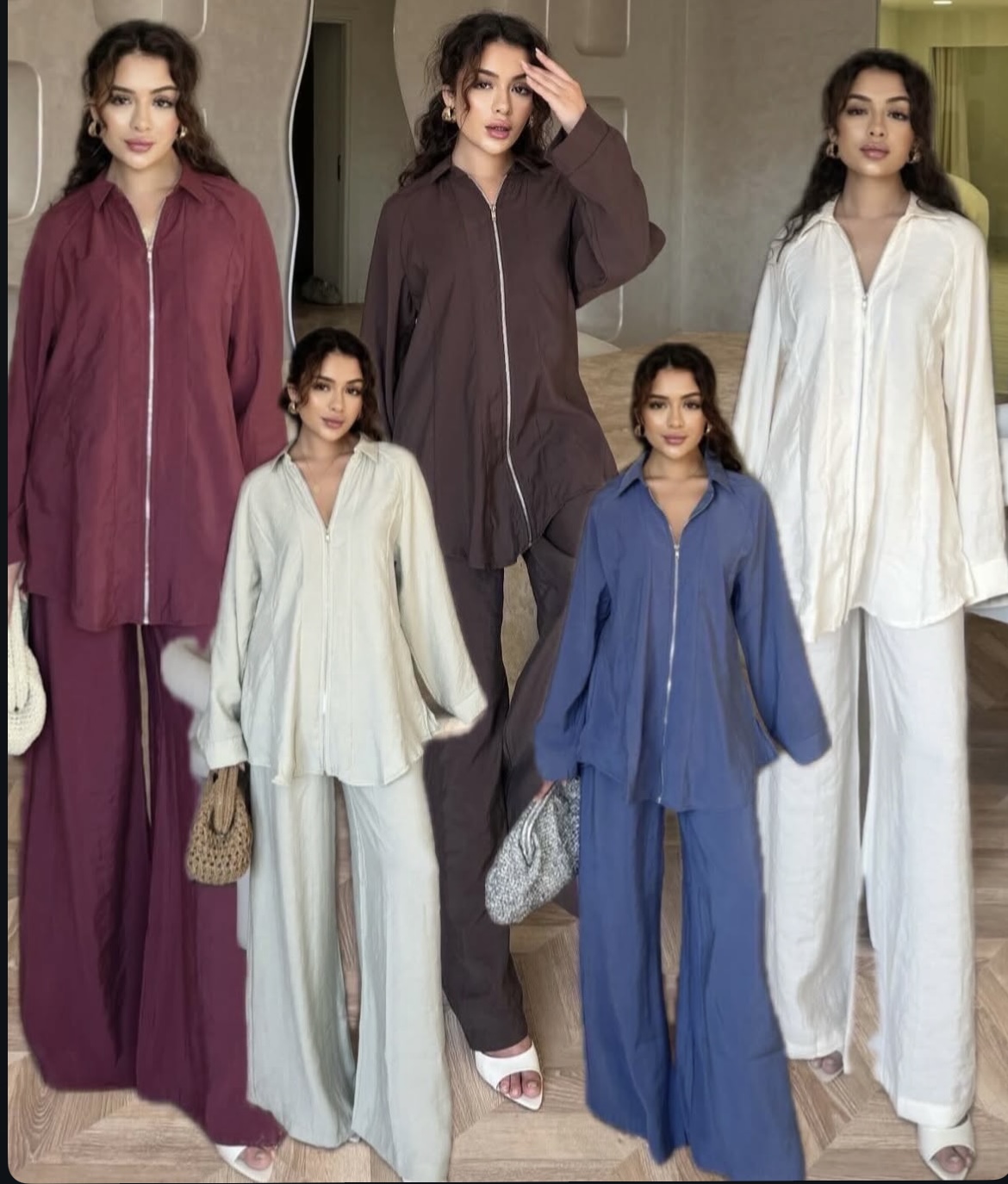 Adal Fermuarlı Takım  lacivert